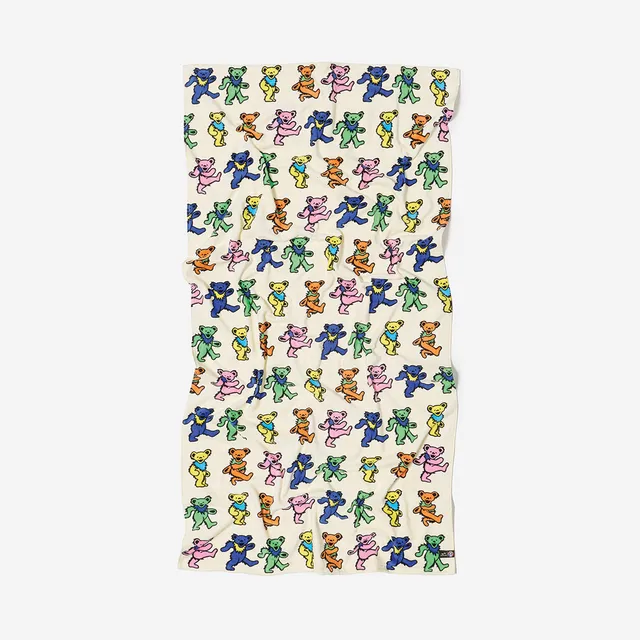 slowtide-grateful-dead-x-slowtide-dancing-bears-beach-towel image 1