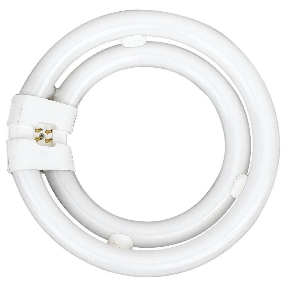 kichler-4029-accessory-bulb-55w-fluorescent-circline-white-g10q-base-2700k image 1