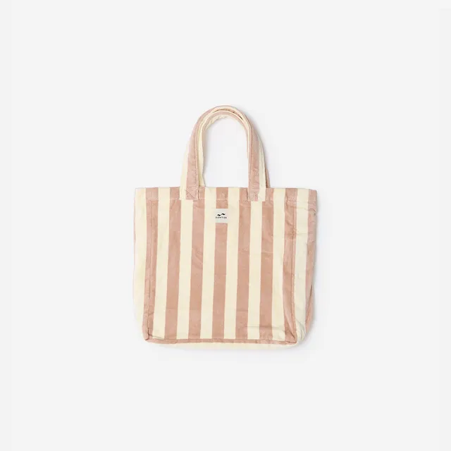 slowtide-cabana-terry-tote image 1
