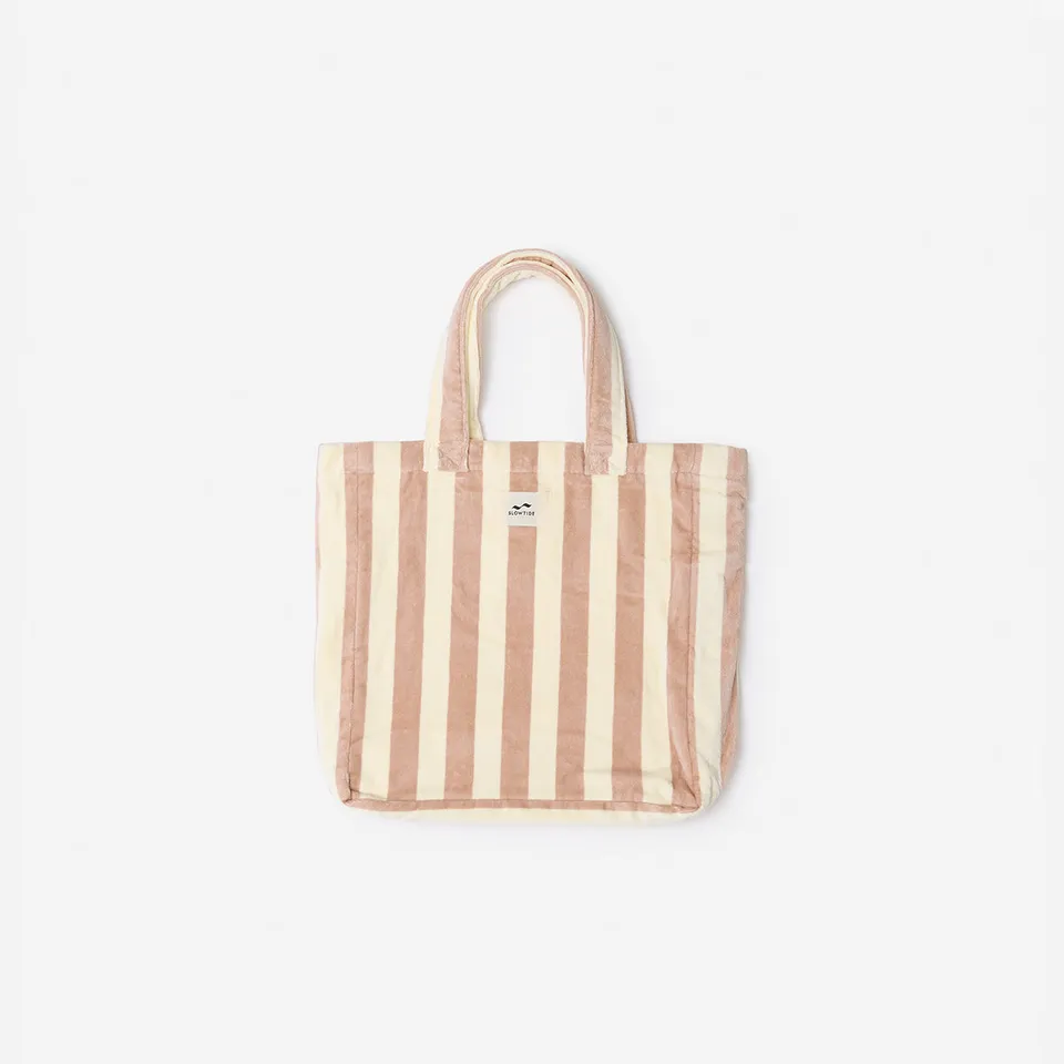 slowtide-cabana-terry-tote image 1