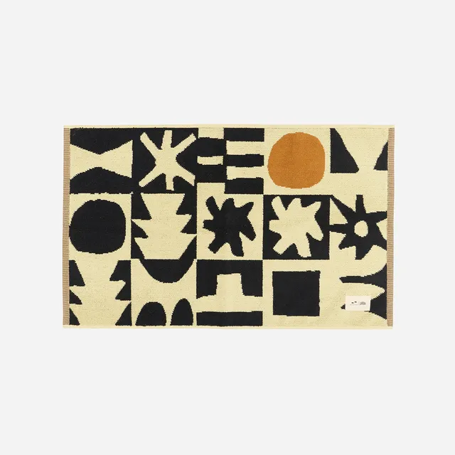slowtide-upton-bath-mat-black image 1