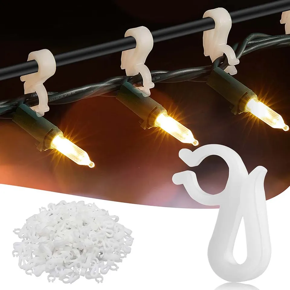 brightown-200-pack-mini-gutter-shingle-clips-for-hanging-c9-c7-christmas-string- image 1