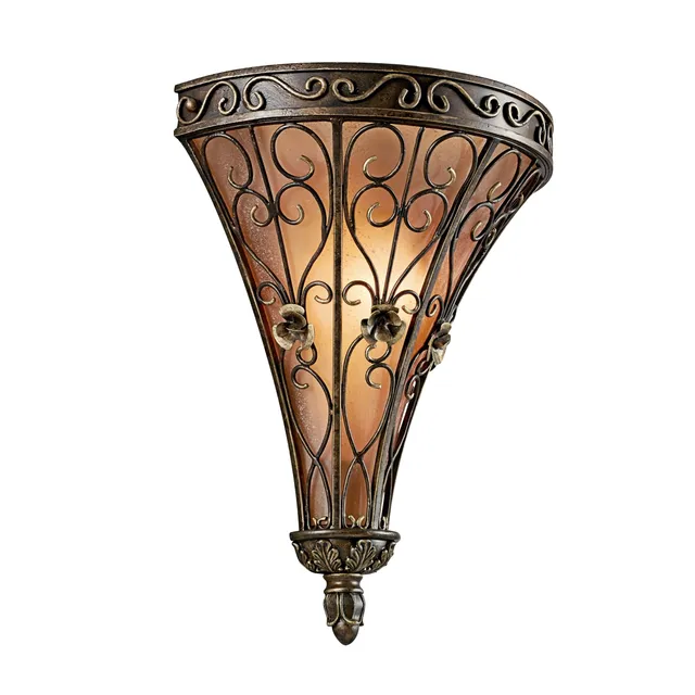 kichler-marchesa-45131trz-14-75-1-light-wall-sconce-terrene-bronze-with-umber-se image 1