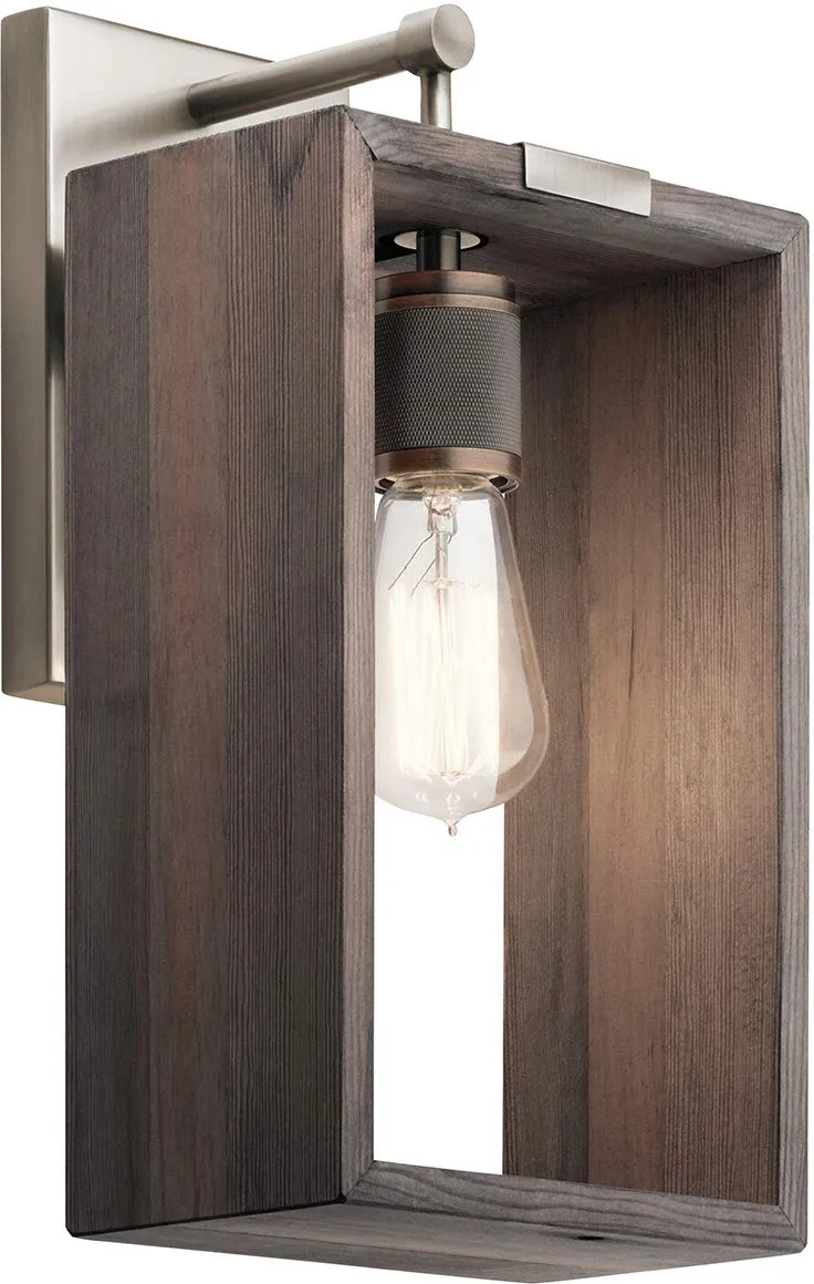 kichler-44218clp-industrial-frames-one-light-wall-sconce-classic-pewter-with-rec image 1