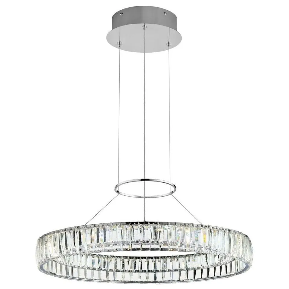 elan-by-kichler-83625-annette-pendant-lighting-in-chrome-with-led image 1
