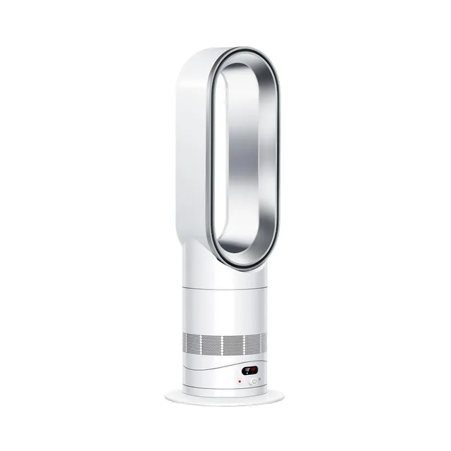 dyson-hot-cool-hf1-rapid-react-heater-fan-white-silver-quiet-heating-and-cooling image 1