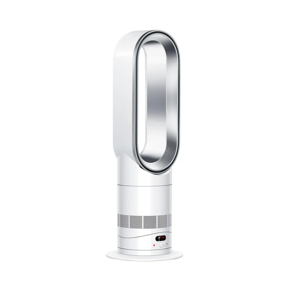 dyson-hot-cool-hf1-rapid-react-heater-fan-white-silver-quiet-heating-and-cooling image 1