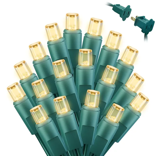 brightown-f5-concave-mini-lights-led-bulbs-on-green-wire-3-9-spacing-connectable image 1