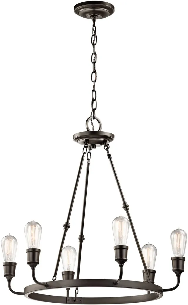 kichler-lucien-42708oz-6-light-chandelier-olde-bronze image 1