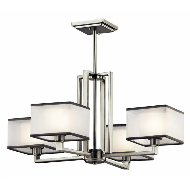 kichler-kailey-43438ni-4-light-chandelier-brushed-nickel-24-inch-transitional-de image 1