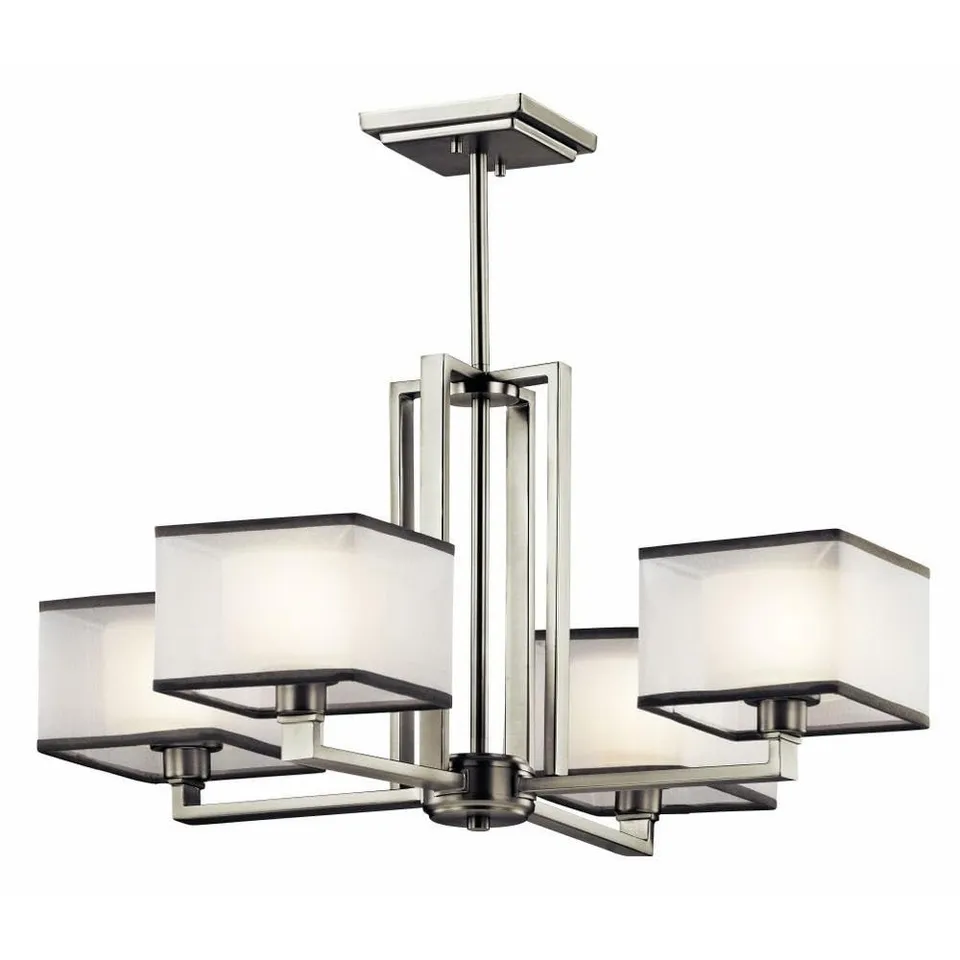 kichler-kailey-43438ni-4-light-chandelier-brushed-nickel-24-inch-transitional-de image 1