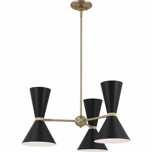 kichler-phix-6-light-chandelier-champagne-bronze-52565cpzbk image 1