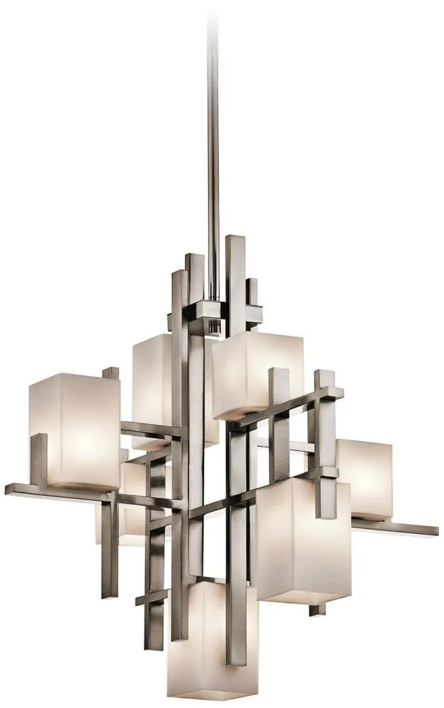kichler-city-lights-42940clp-7-light-chandelier-classic-pewter image 1