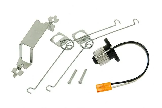 kichler-4146led-retrofit-mount-kit-grey-finish image 1