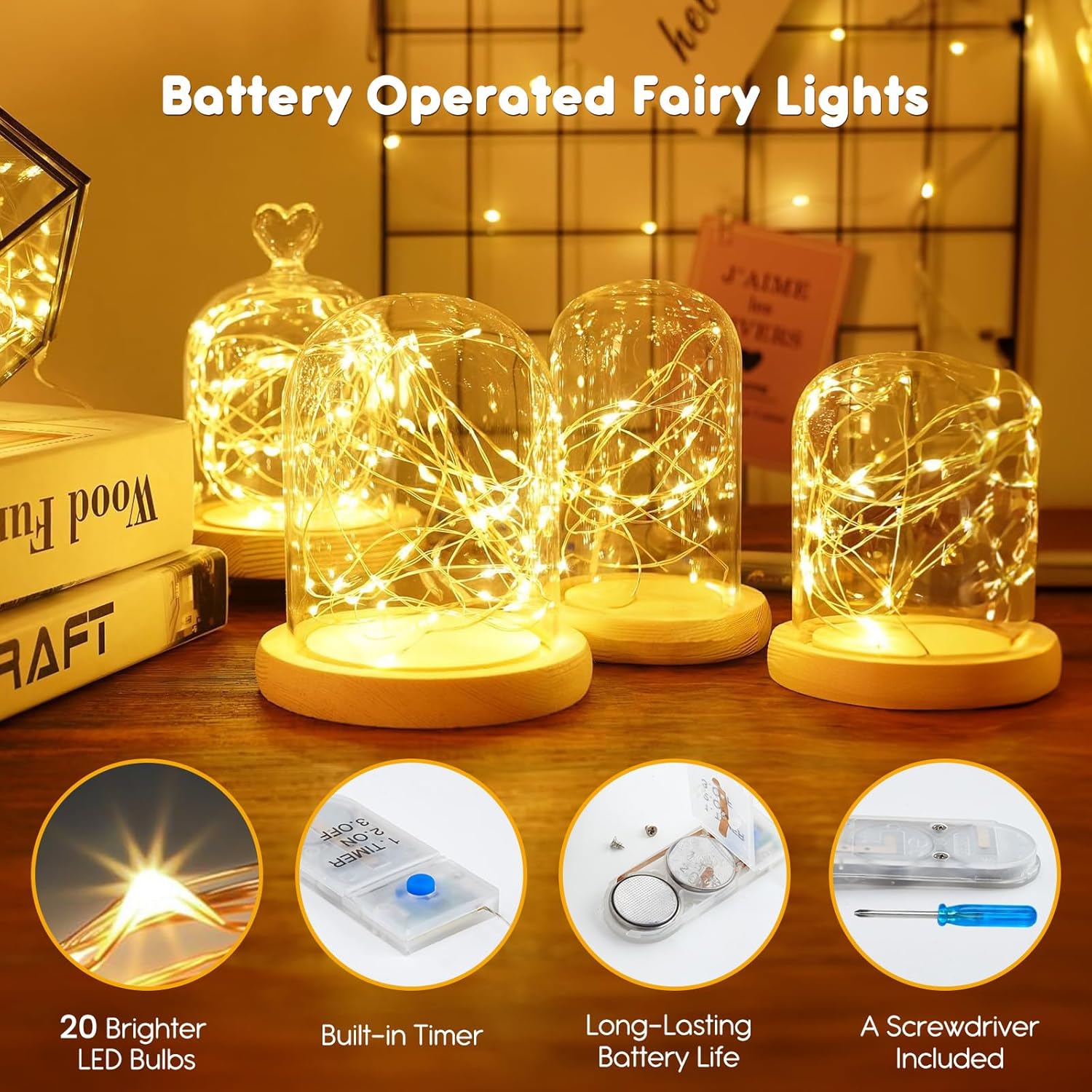 brightown-6-pack-7ft-20-led-battery-operated-silver-wire-firefly-string-lights-w image 7