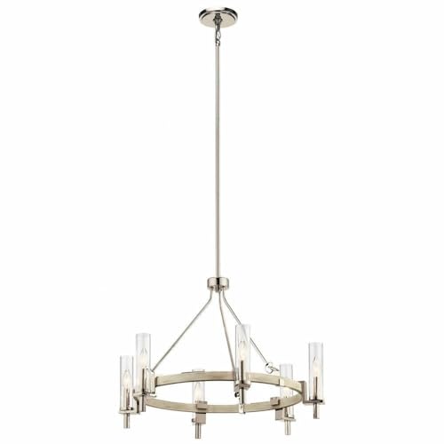 kichler-telan-44284www-transitional-six-light-chandelier-in-white-washed-wood-fi image 4
