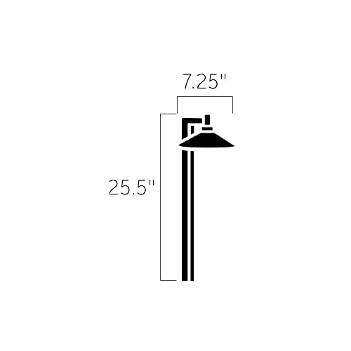 kichler-15800azt30r-led-ripley-path-light-textured-architectural-bronze image 5