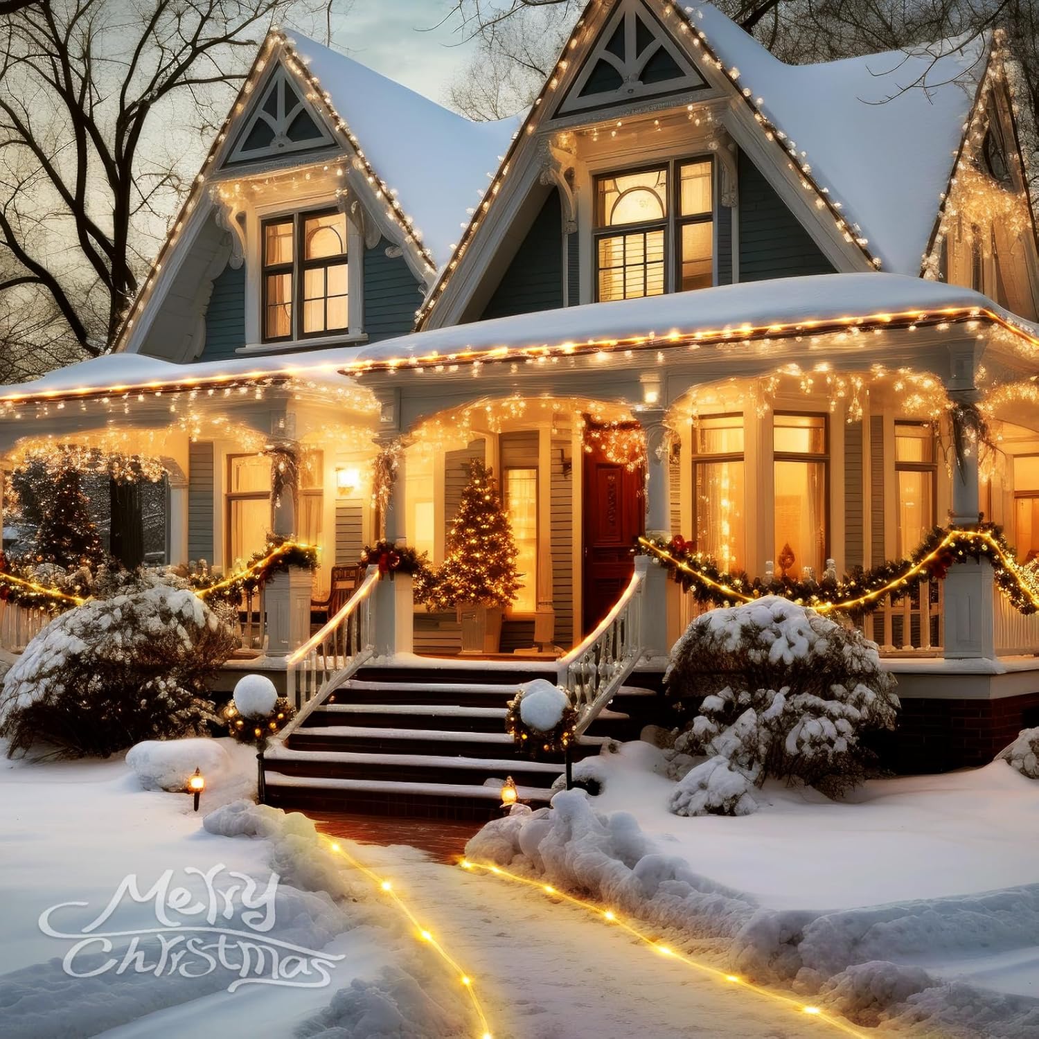 brightown-33ft-plug-in-100-led-rope-lights-for-indoor-outdoor-warm-white-cuttabl image 4