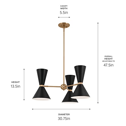 kichler-phix-6-light-chandelier-champagne-bronze-52565cpzbk image 7