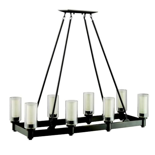 kichler-circolo-39-25-8-light-linear-chandelier-with-clear-and-umber-etched-glas image 5