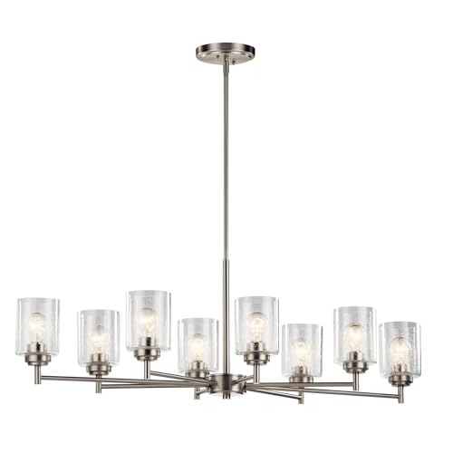 kichler-winslow-44035ni-8-light-oval-chandelier-brushed-nickel image 5