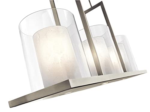 kichler-triad-40-6-light-linear-chandelier-with-uplights-and-downlights-clear-gl image 4