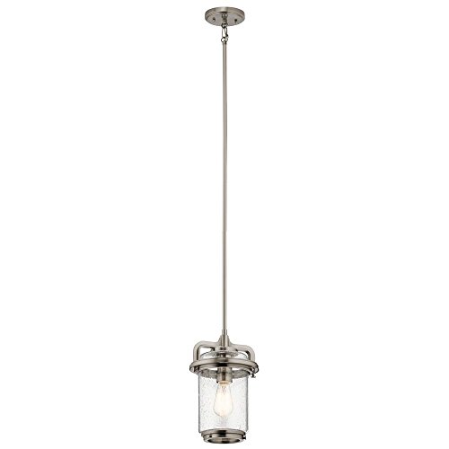 kichler-lighting-44210clp-andover-collection-one-light-mini-pendant-classic-pewt image 2