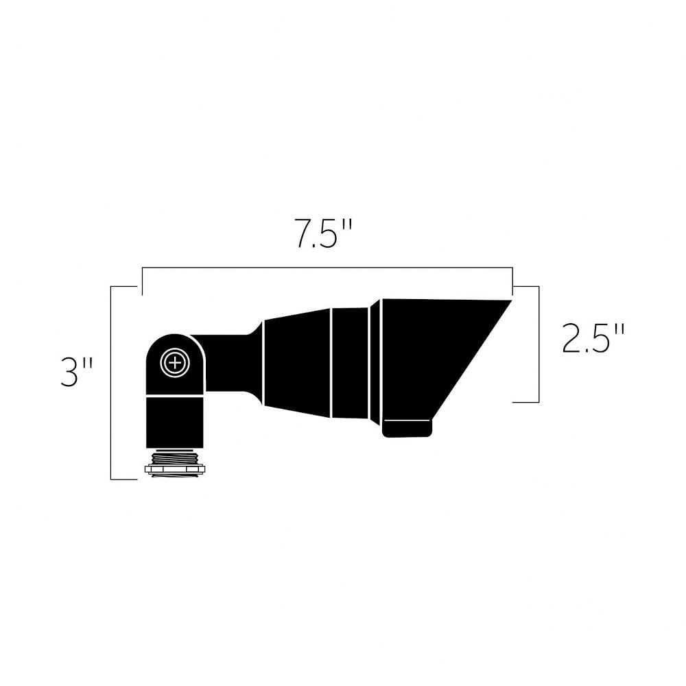 kichler-15374azt-12v-low-voltage-landscape-spotlight-in-textured-architectural-b image 7