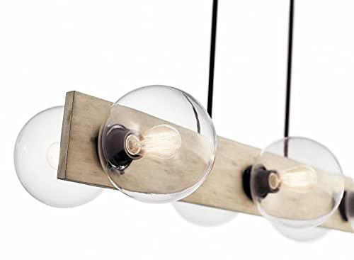 kichler-marquee-44296www-6-light-linear-chandelier-white-washed-wood-42-inches image 7