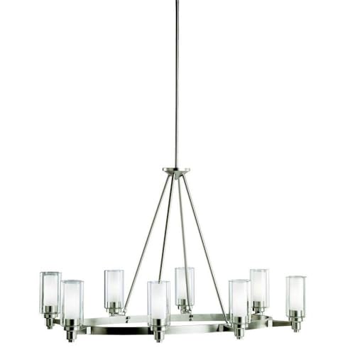 kichler-circolo-8-light-oval-chandelier-brushed-nickel image 7