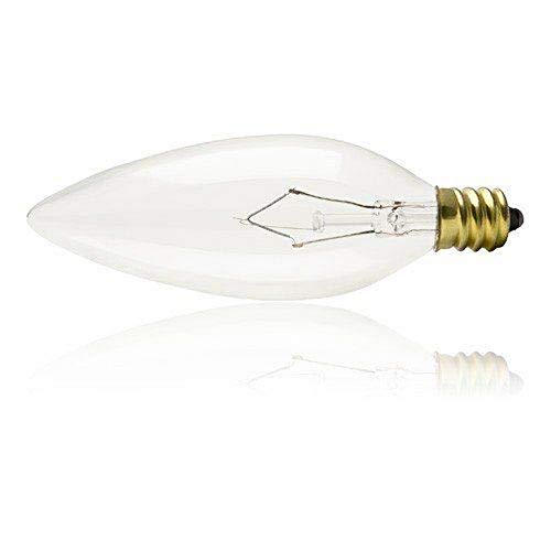 kichler-4064clr-60w-e12-candelabra-b10-bulb-clear-glass-incandescent image 2