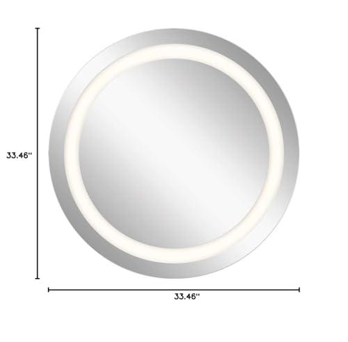 kichler-elan-signature-led-backlit-mirror-chrome-finish-33-5-x-33-5 image 6