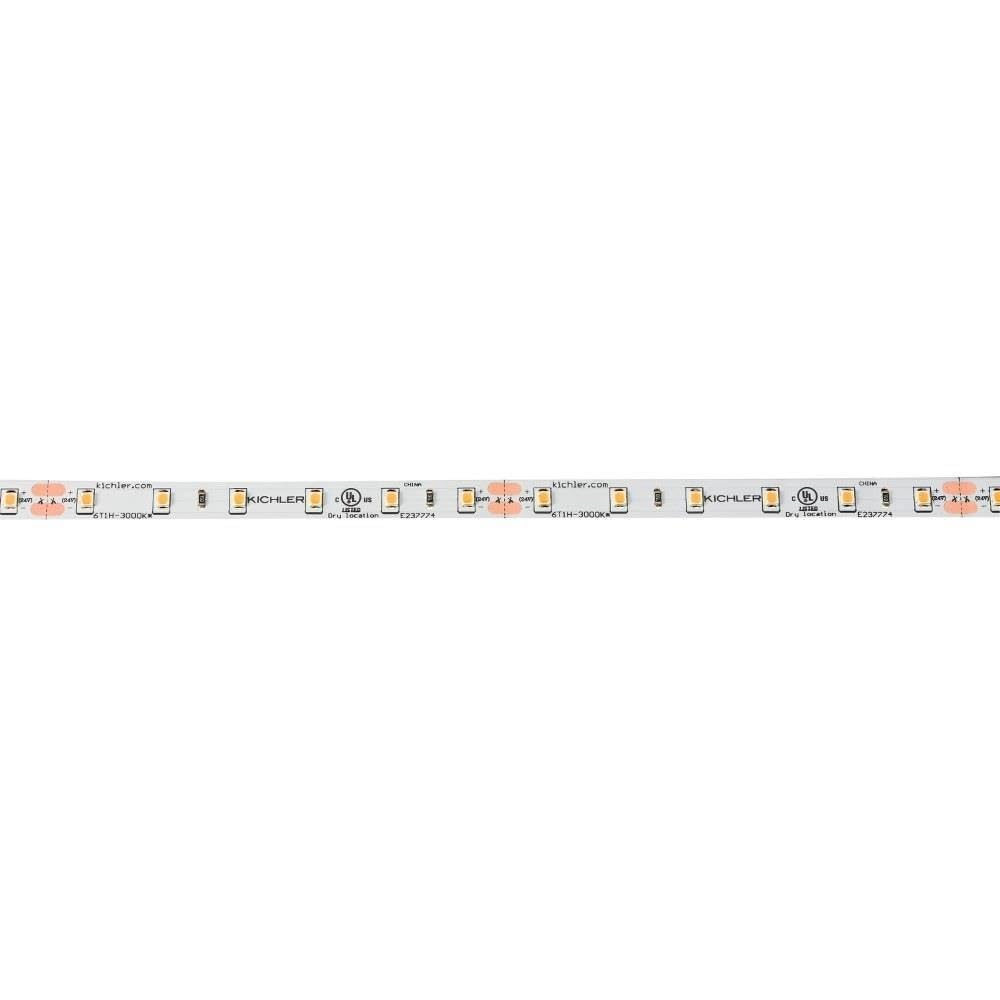 kichler-led-high-tape-6t120h30wh-20ft-high-output-24v-3000k-led-tape-light-white image 1