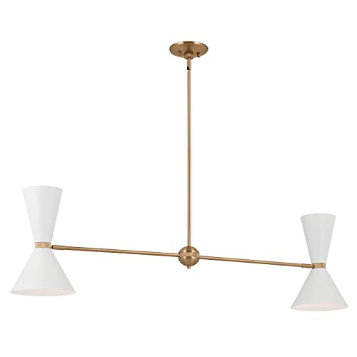 kichler-phix-4-light-linear-chandelier-champagne-bronze-48-inch image 7