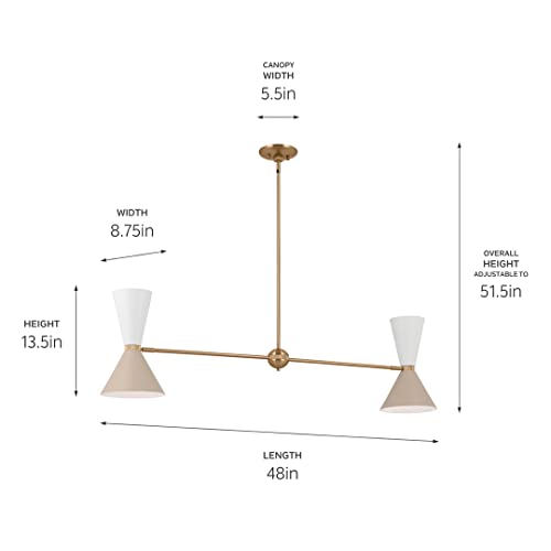 kichler-phix-4-light-linear-chandelier-champagne-bronze-52569cpzgrg image 6