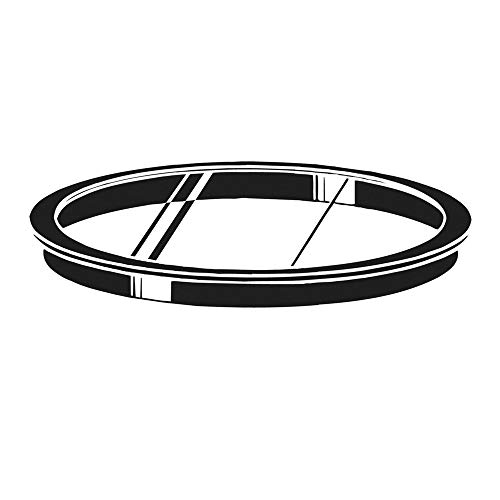 kichler-9536bk-6-outdoor-fixture-glass-lens-cover-black-tempered-glass image 6