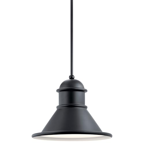 kichler-northland-49777bk-outdoor-hanging-pendant-matte-black image 5