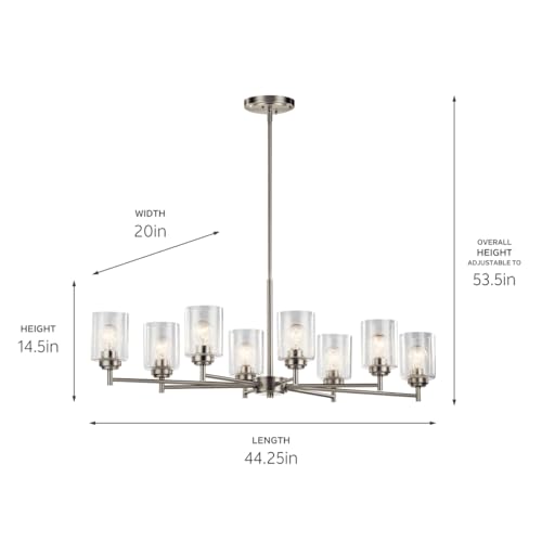 kichler-winslow-44035ni-8-light-oval-chandelier-brushed-nickel image 8