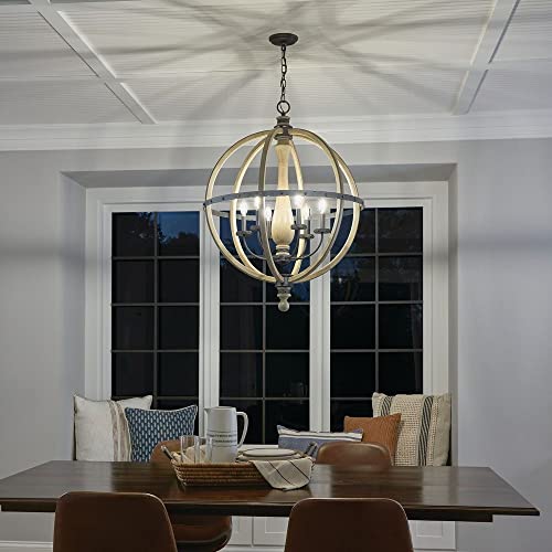 kichler-evan-37-25-6-light-chandelier-in-distressed-antique-gray-wood-with-anvil image 7