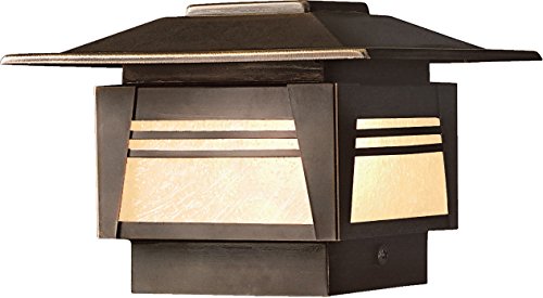 kichler-zen-garden-15071oz-1-light-deck-post-light-olde-bronze image 2