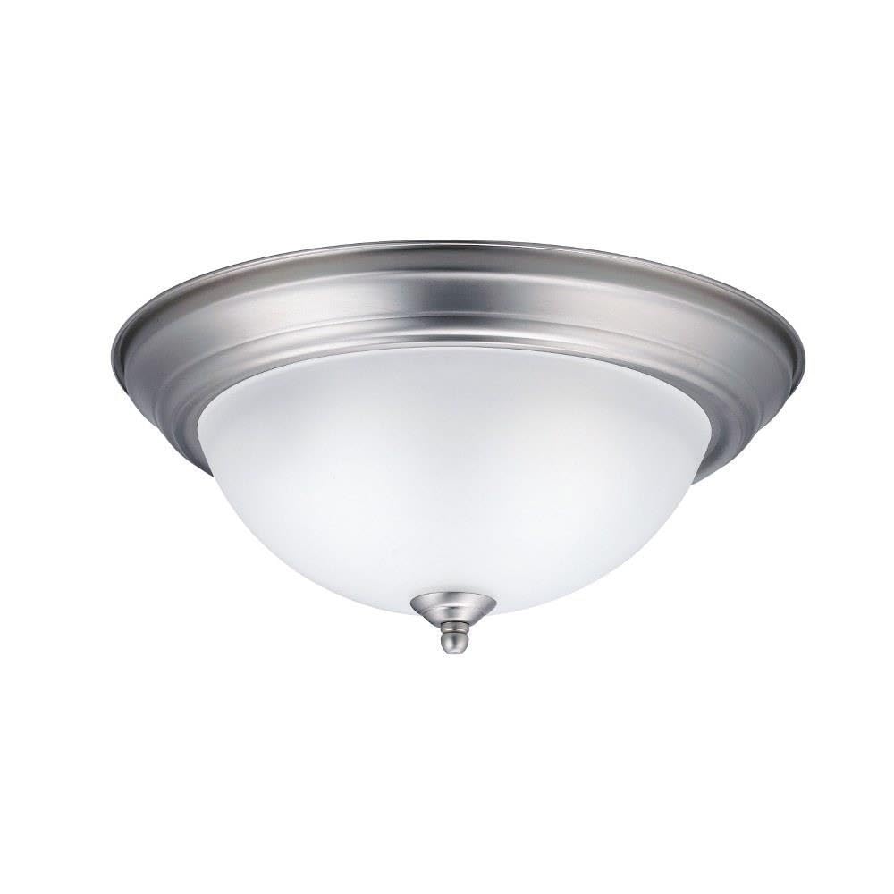 kichler-8112ni-13-25-2-light-flush-mount-ceiling-light-brushed-nickel-with-satin image 1