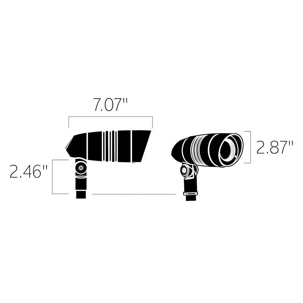 kichler-16213azt30-c-series-10w-led-accent-light-40-beam-3000k-textured-architec image 6