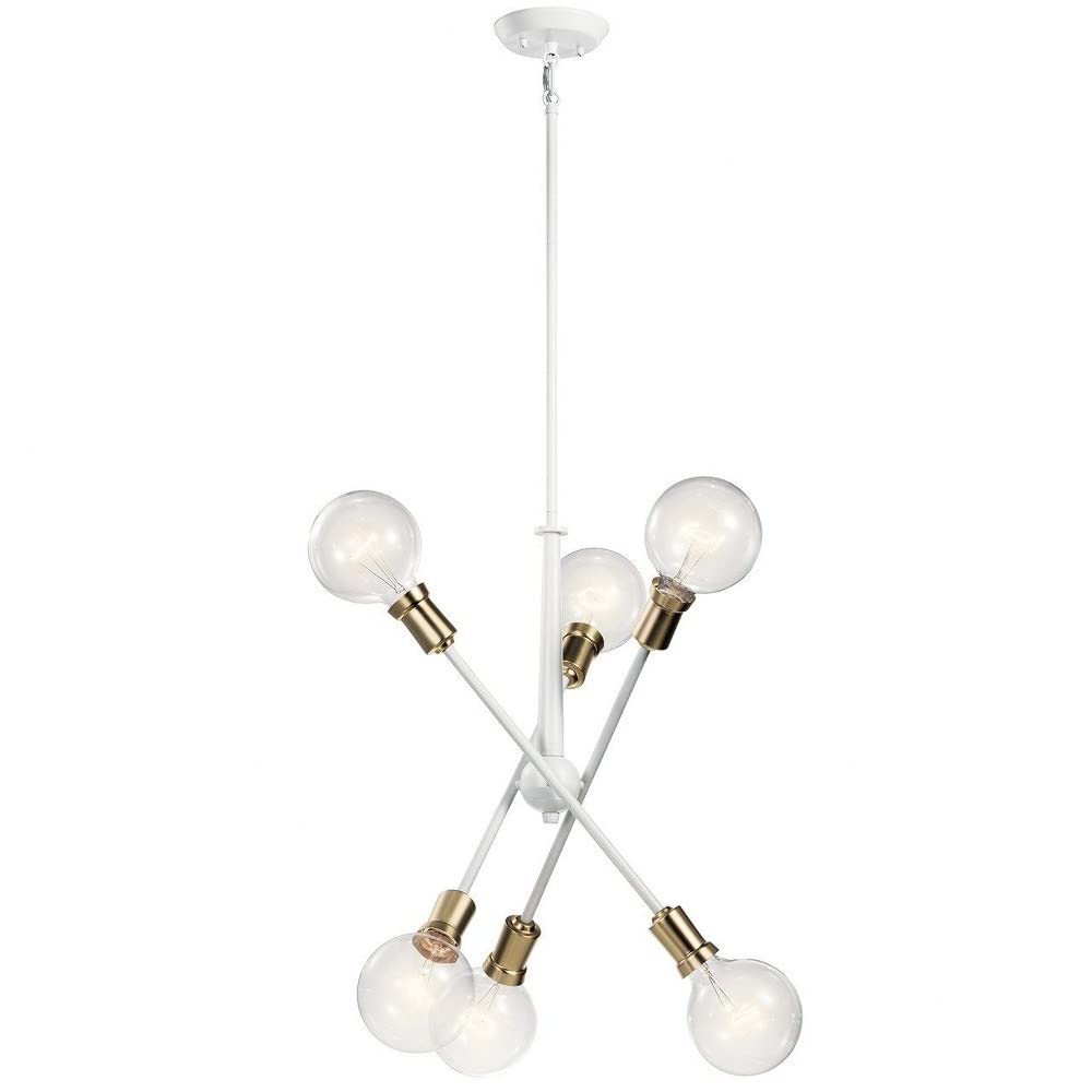 kichler-armstrong-6-light-sputnik-chandelier-in-black-adjustable-arms-27-75-diam image 5