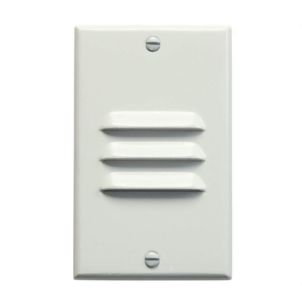 kichler-12606wh-vertical-louver-led-step-light-white image 2