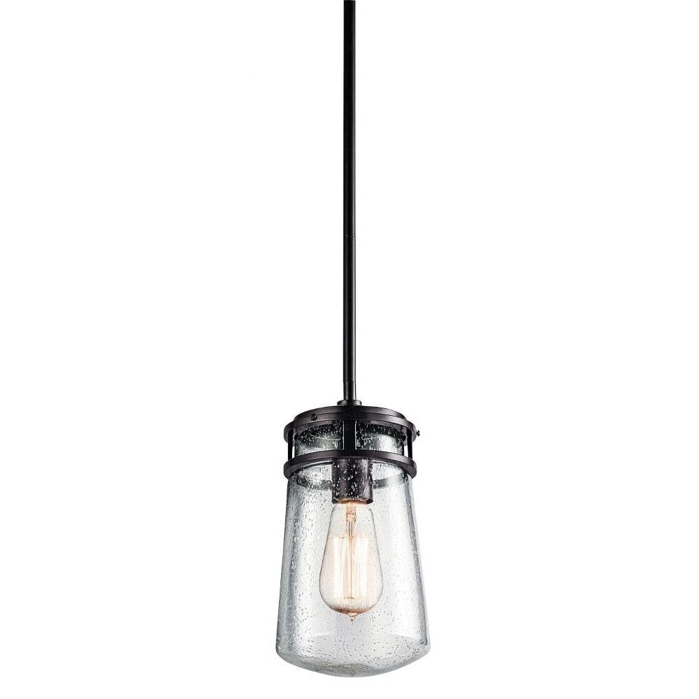kichler-lyndon-49447az-1-light-pendant-architectural-bronze image 1