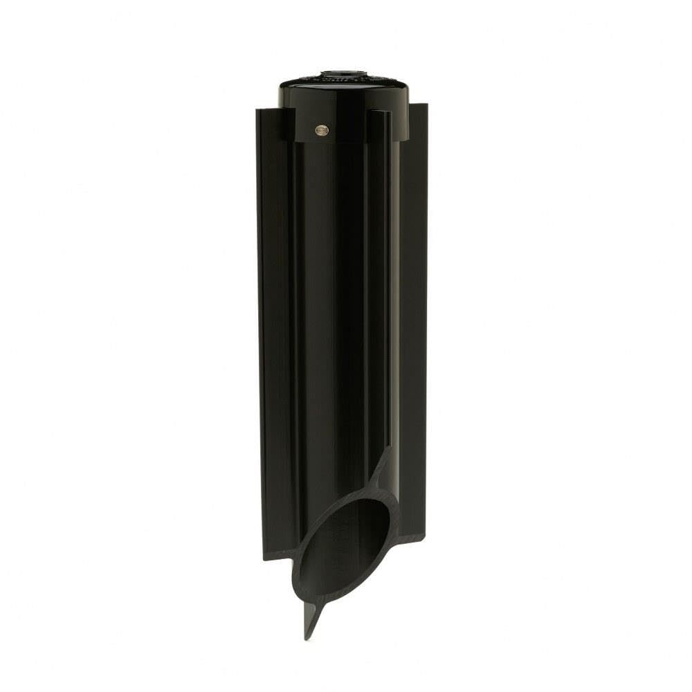 kichler-outdoor-120v-landscape-lighting-power-post-black-pvc-construction-15276b image 1