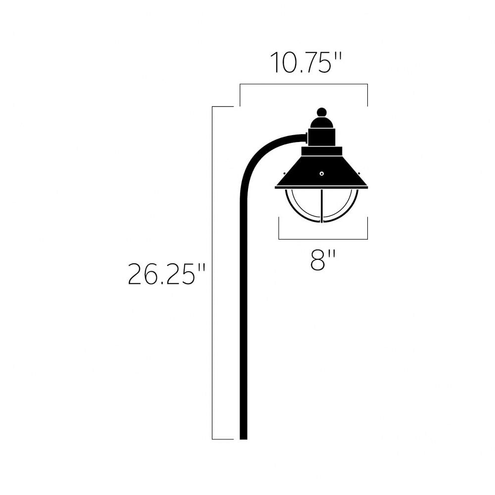 kichler-15239oz-seaside-path-spread-1-light-outdoor-lantern-in-olde-bronze image 2