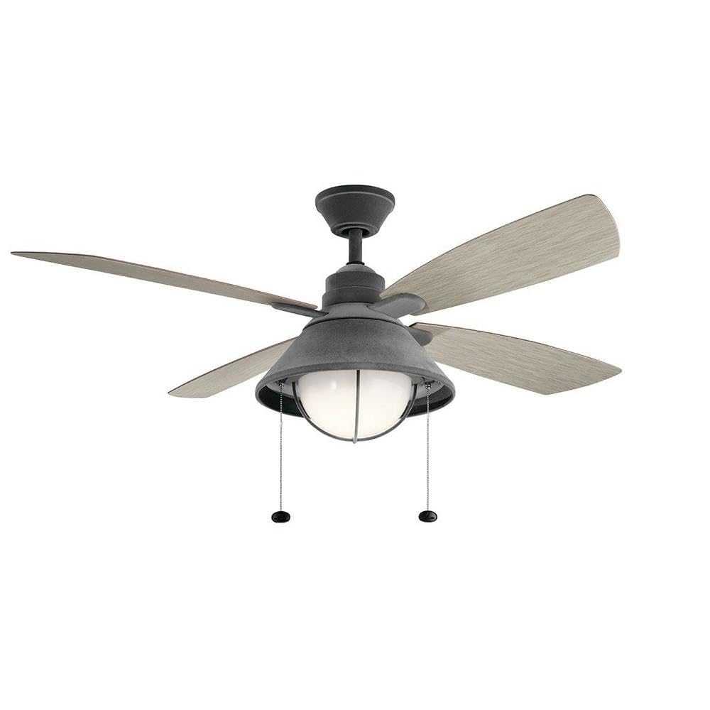 kichler-seaside-54-ceiling-fan-with-led-light-kit-weathered-zinc-finish-white-op image 1