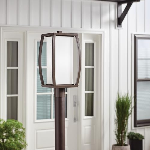 kichler-bowen-outdoor-post-mount-1-light-architectural-bronze-satin-etched-opal- image 5