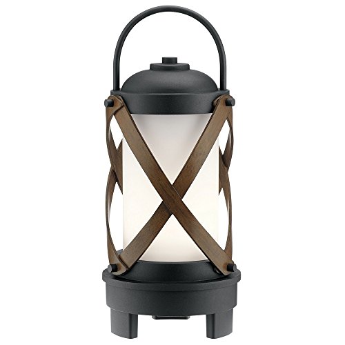 kichler-berryhill-nautical-led-lantern-with-bluetooth-speaker-textured-black image 2